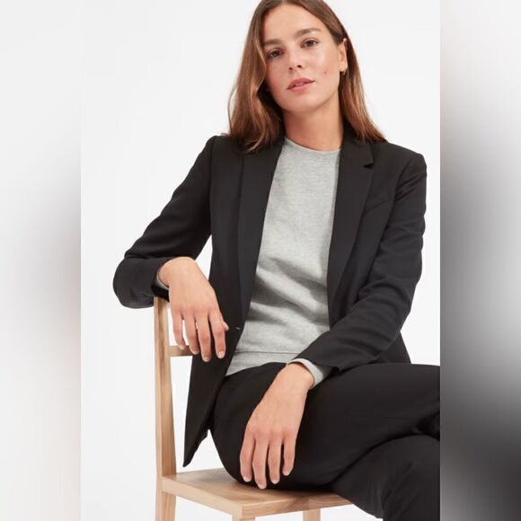 Everlane The Italian GoWeave Classic Blazer Size 00 - Picture 2 of 11